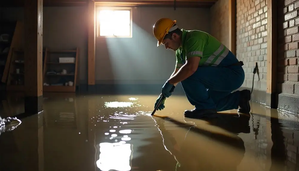 Professional water damage restoration services in Columbia, MS